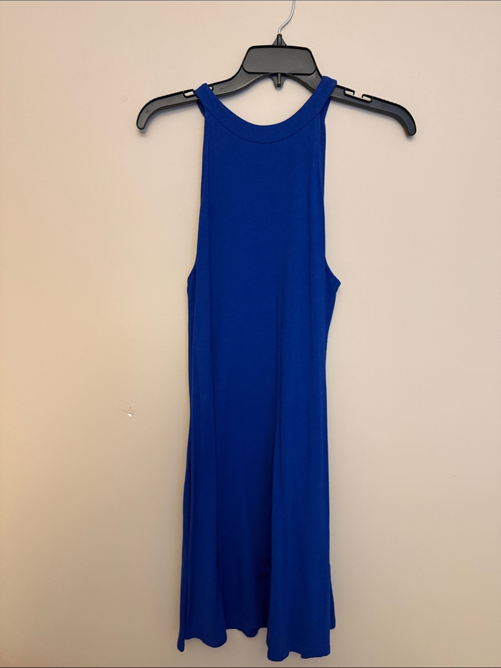 Express Royal Blue Sleeveless Midi Dress